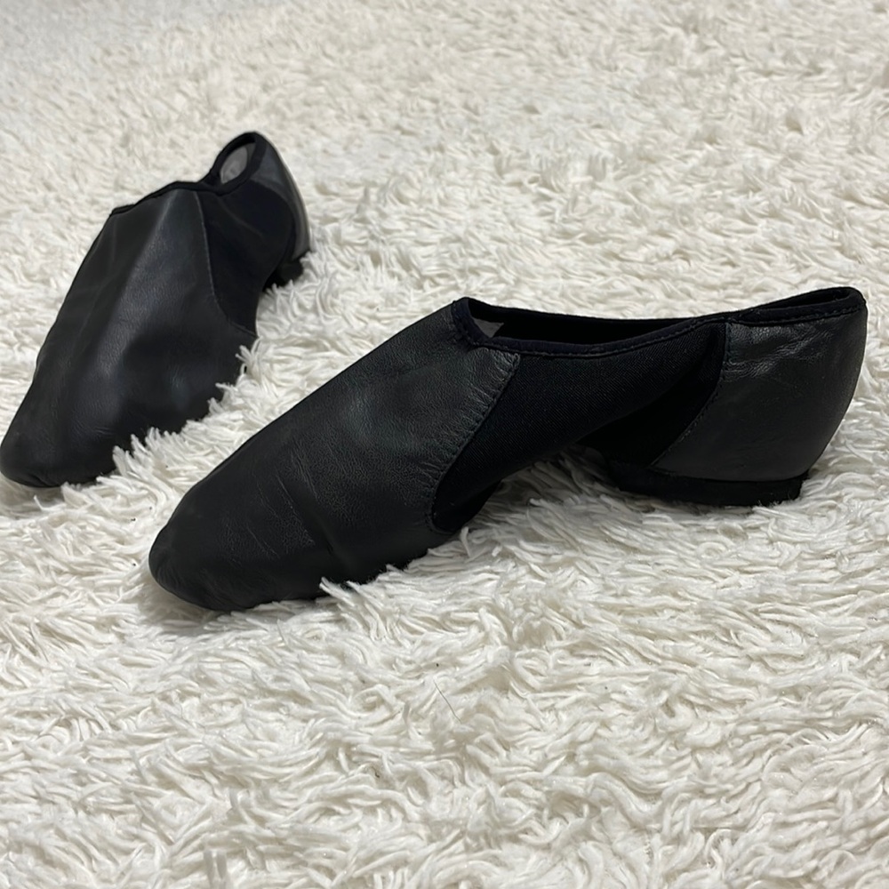Bloch Ladies Leather Jazz Shoes Black